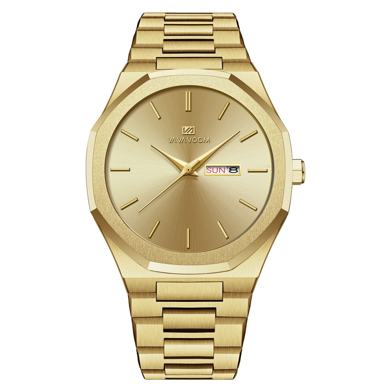 Montre homme en acier casual Business-Chain