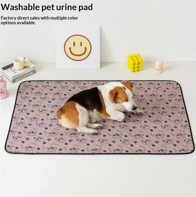 Tapis de barrière d'urine pour animaux de compagnie lavable