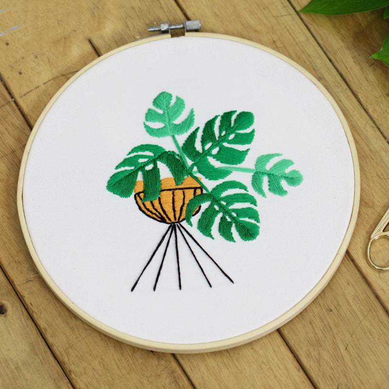 Broderie artisanale Diy Matériau Sac Formation débutante