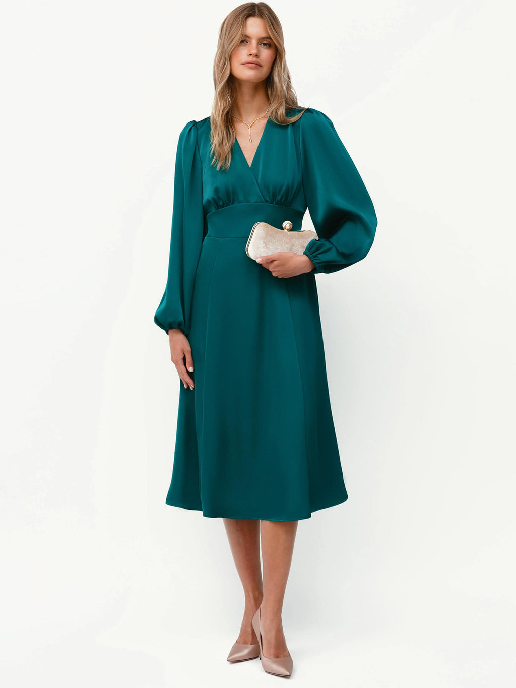 Women's long-sleeved dress