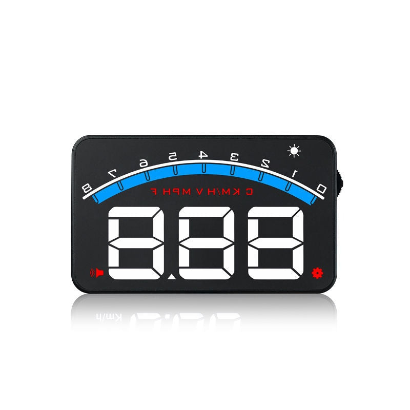 Projecteur de tension de consommation de carburant à tête HUD montée sur voiture