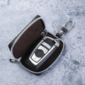 Cas clé de voiture zippée unisexe