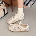 Retro Versatile Épaisseur Soled High Rise Chaussures Allemandes de Formation Pour Femmes