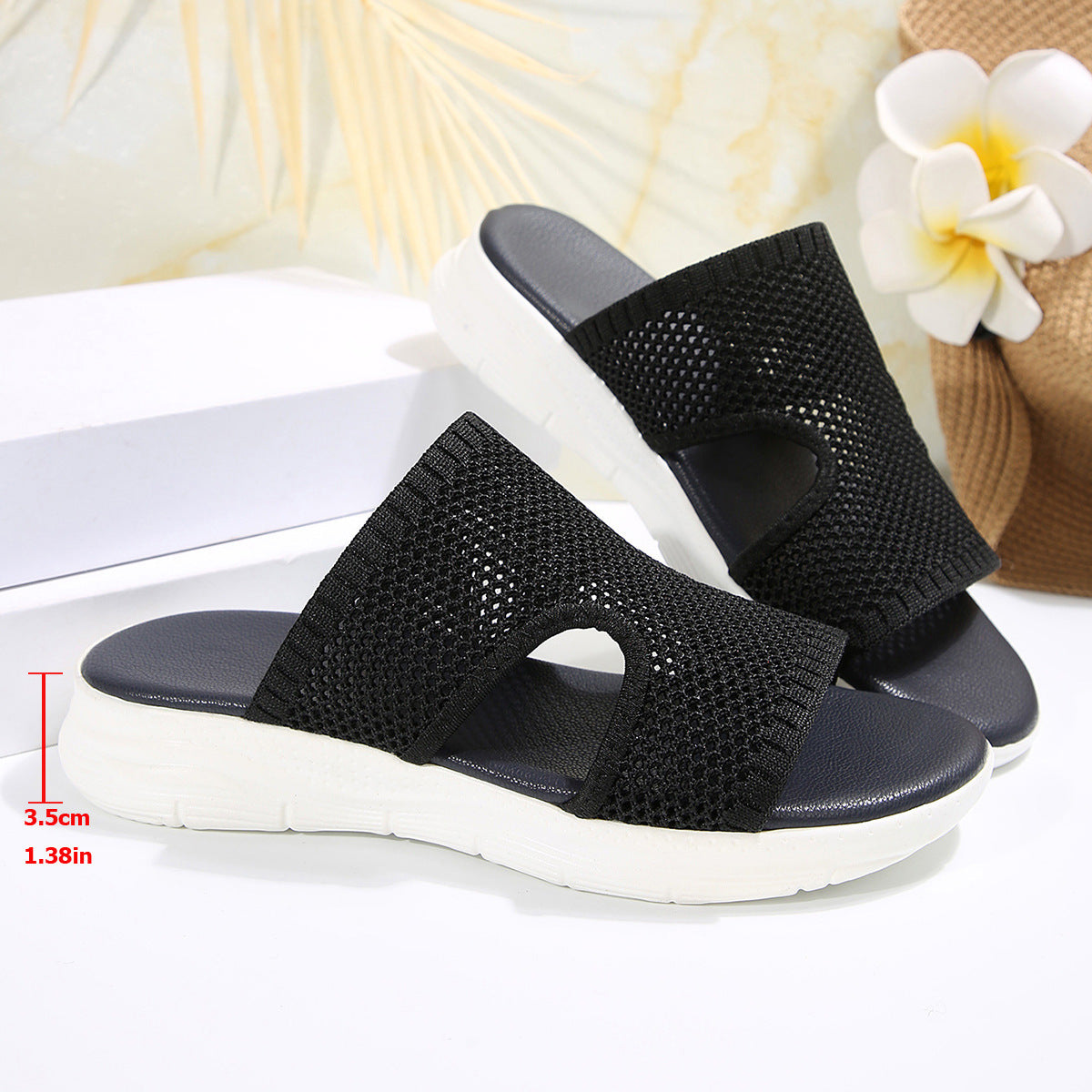 Demi-chaussures respirantes pour femmes Mesh