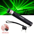 Stylo pointeur laser vert lumière visible faisceau Lazer Torche 532nm 1mw USB rechargeable Flashlig