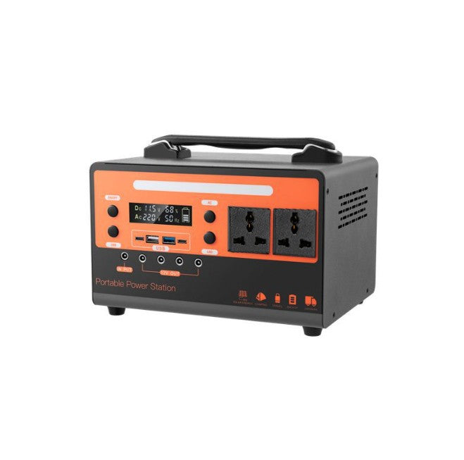 450W Portable Power Station AC DC générateur solaire USB alimentation extérieure