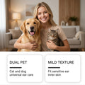 Soins de l'oreille pour animaux de compagnie Drops Nettoyage doux de l'oreille pour animaux de compagnie