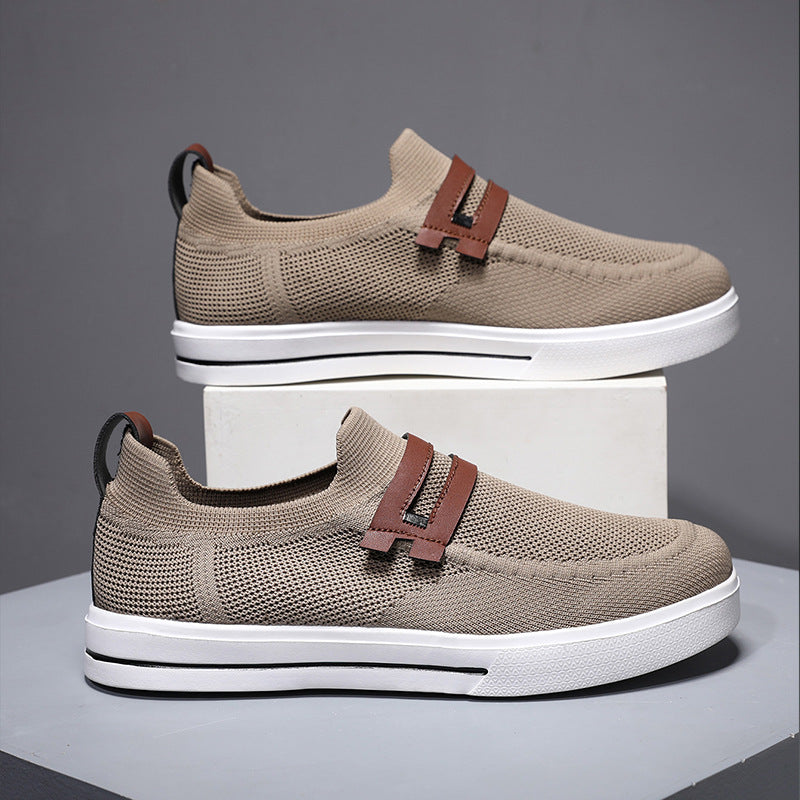 Chaussure casual respirante d'été homme doux élastique Mesh léger