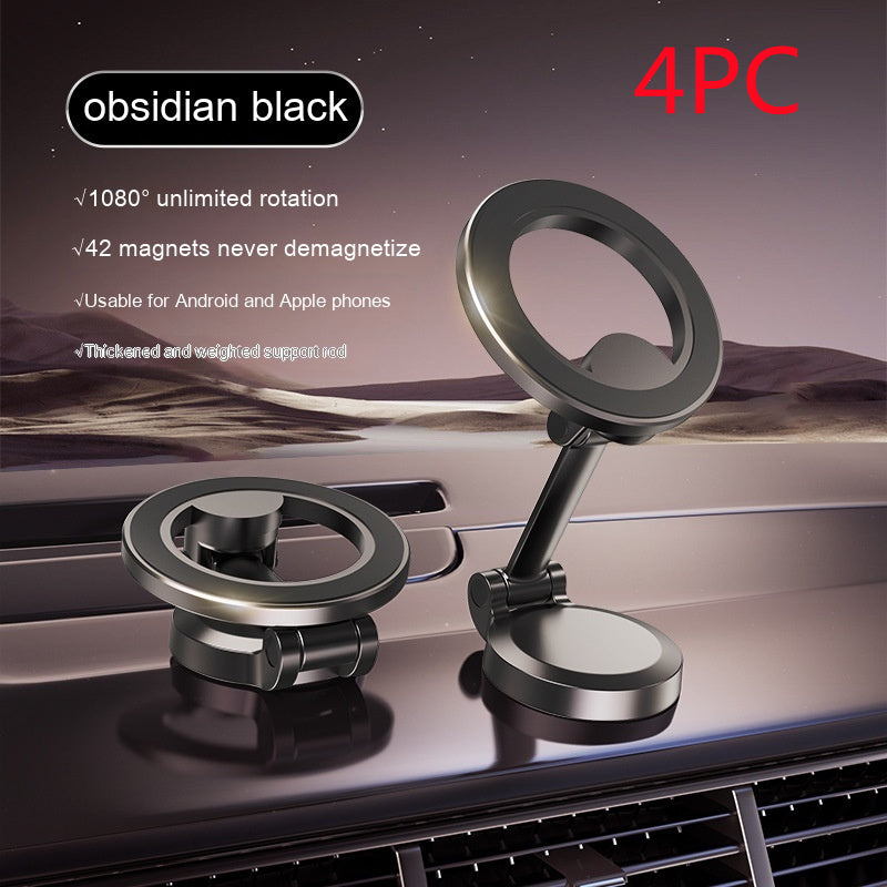 Support de téléphone magnétique pour voiture pliable tout-métal pour voiture plus forte Magnet Dashboar