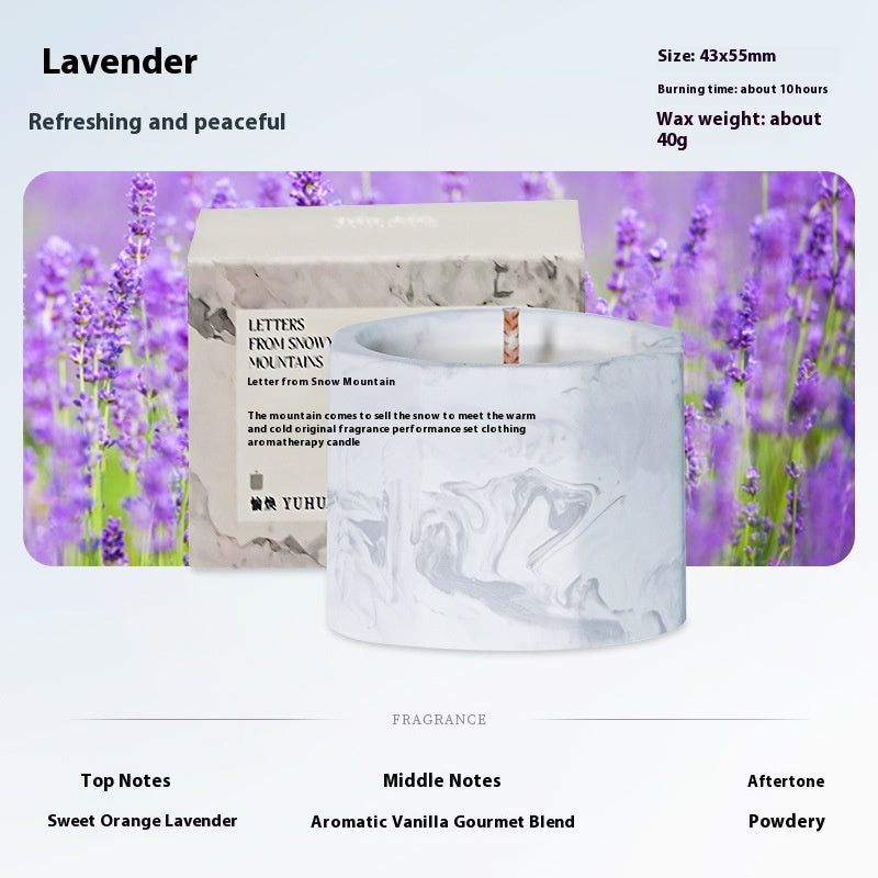Encre Octagon Cup Aromatherapy Bougie Boîte cadeau à main