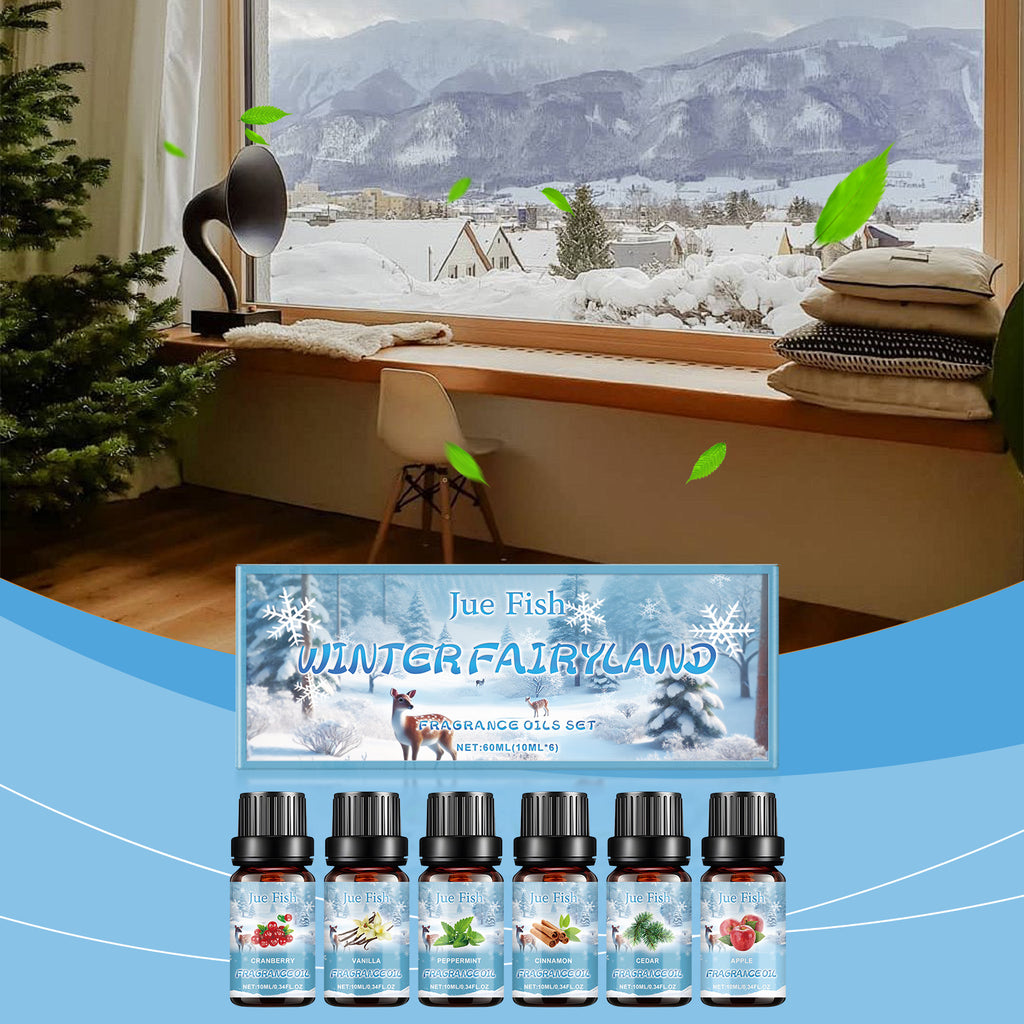 Ensemble d'huile d'aromathérapie d'hiver 60ml1box