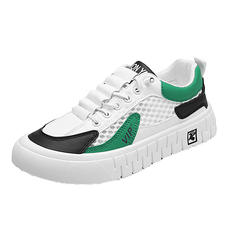 Hommes Casual Respirant Mesh-panel Chaussures Athlétiques