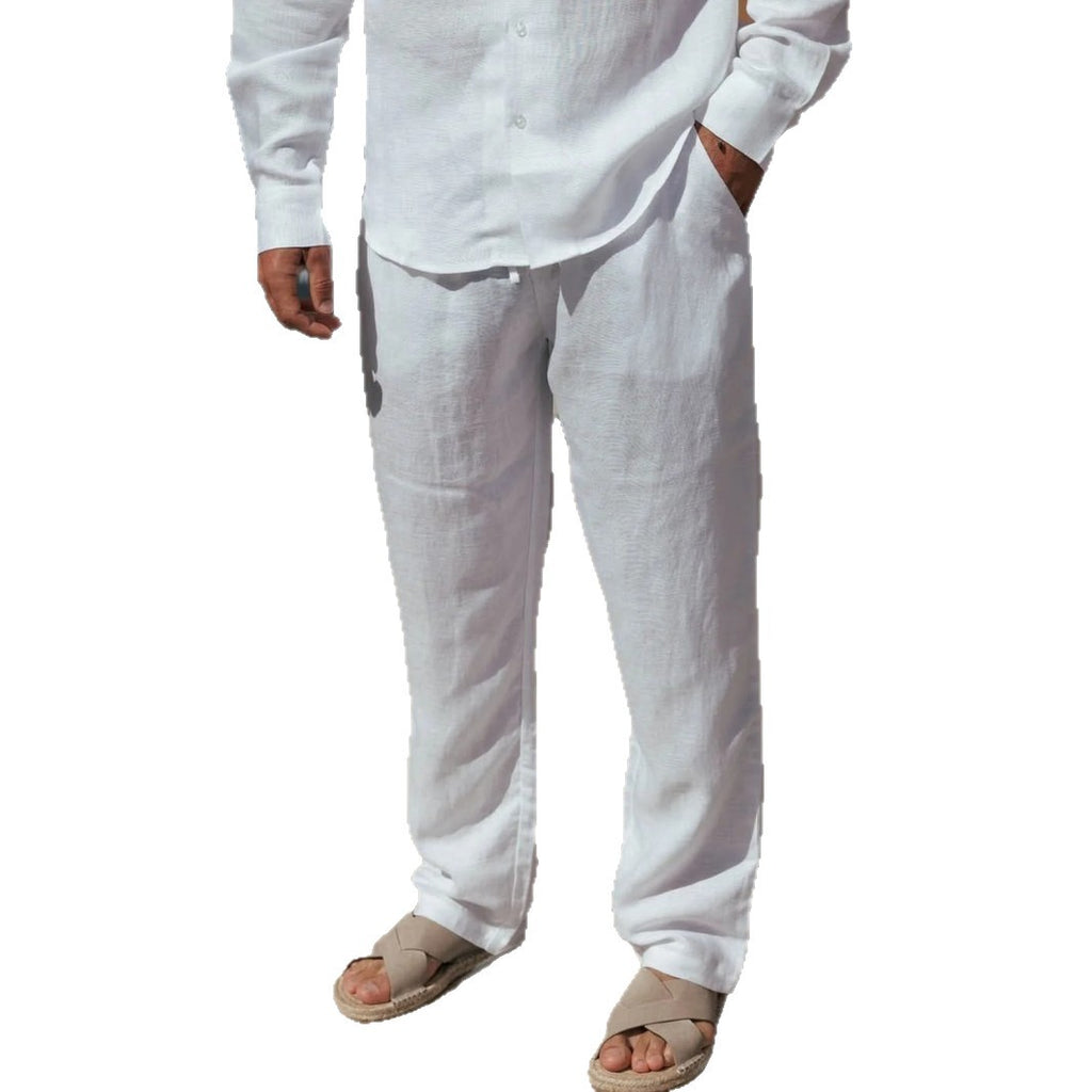 Chemise à manches longues et pantalons droits