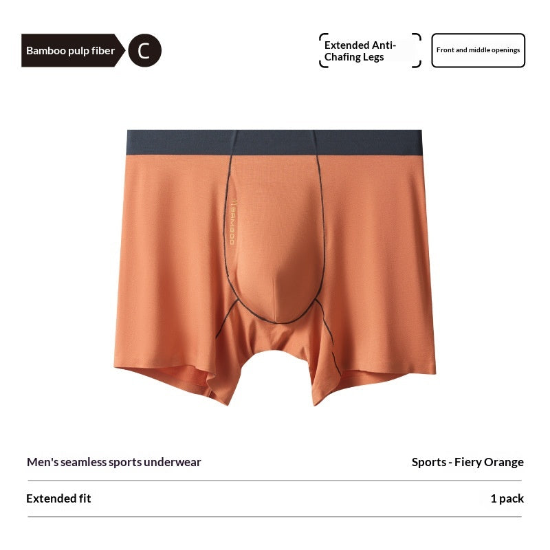 Sous-vêtements sport de longue durée pour hommes Bamboo Pulp Fiber