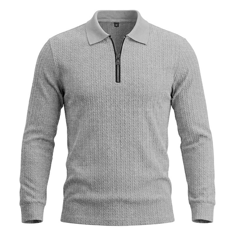 Polo à manches longues pour hommes