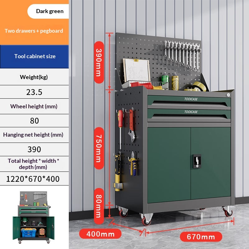 Industrie de la réparation de matériel Coffret à outils mobiles robustes avec tiroirs