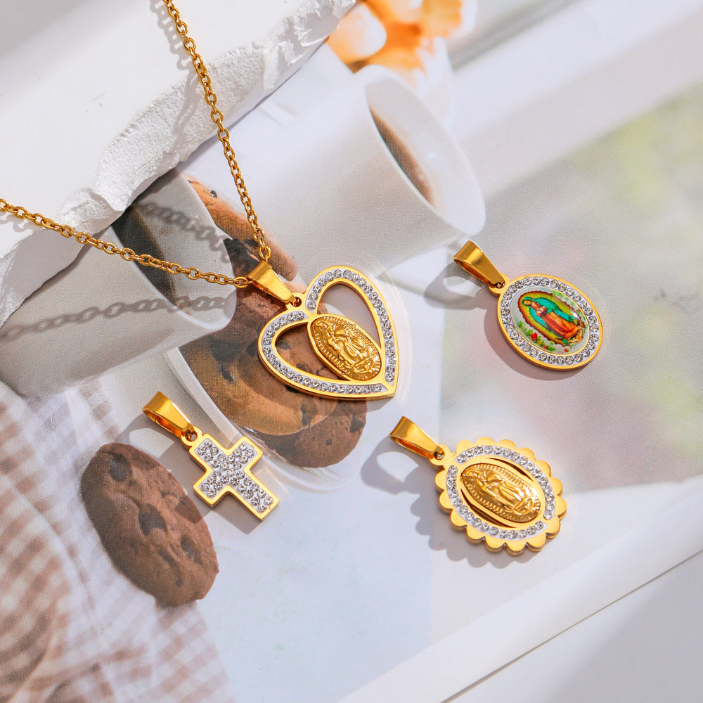 Mini pendentif en forme de caractère Bricolage Charm Accessoire