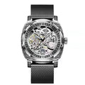 Montre Homme mécanique Hollow de mode vintage sculptée