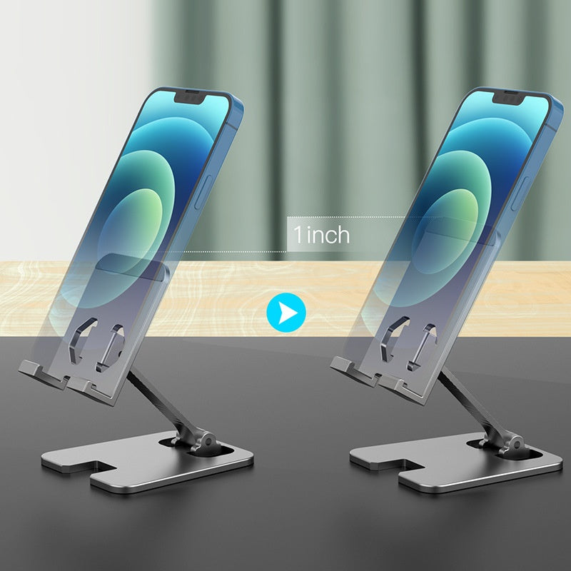 Support de téléphone en aluminium de bureau tout-métal
