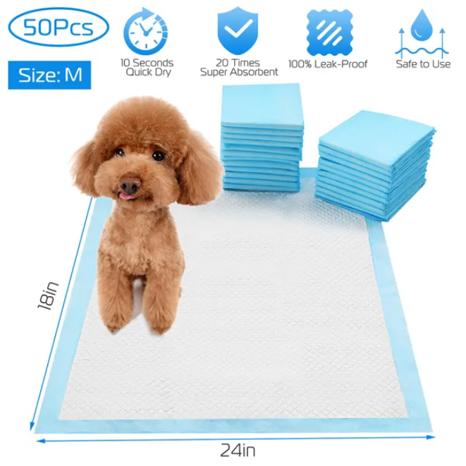 Pads d'entraînement pour chiens de 50Pcs