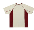 Tee-shirt à manches courtes pour homme de couleur contrastante d'été