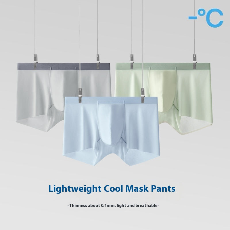 Ice Silk Flying Thin Boxers pour hommes