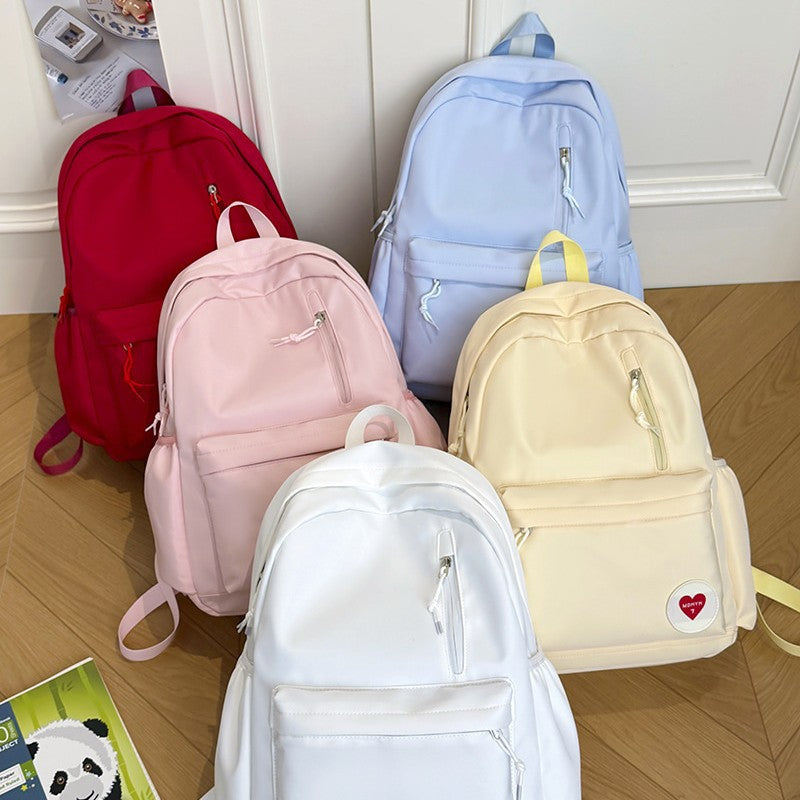 Sac à dos polyvalent Niche Minimiste Casual High School Sac Campus