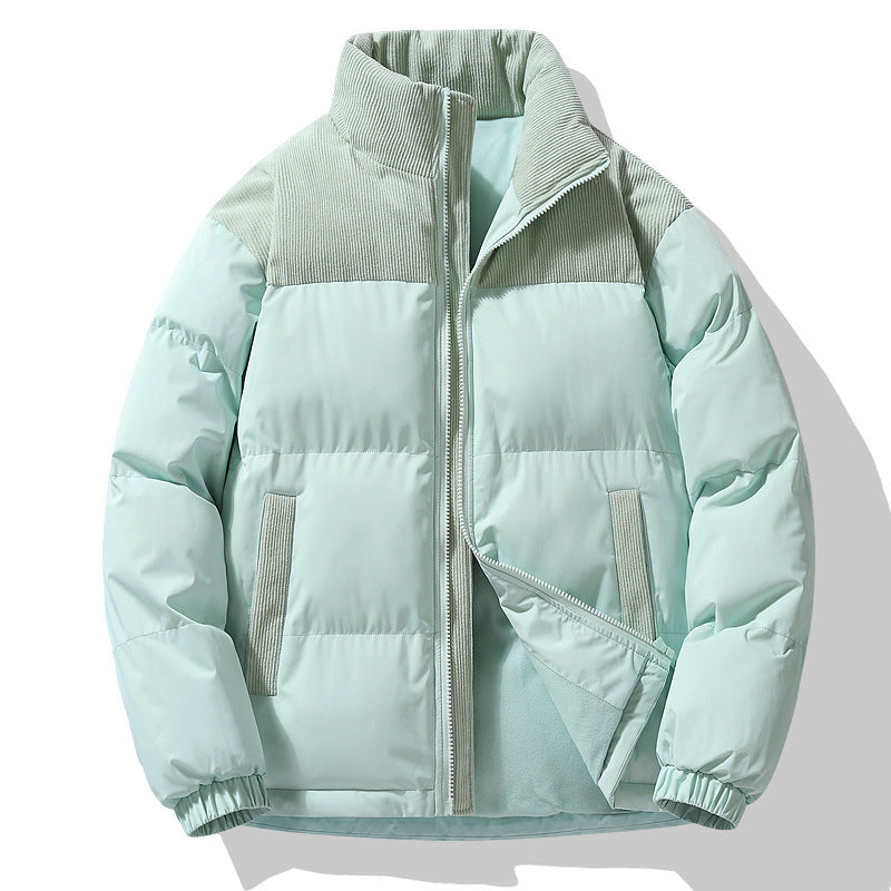 Manteau matelassé unisexe d'hiver polyvalent