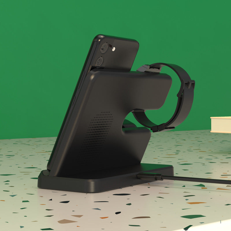 Support de téléphone mobile Base de recharge rapide sans fil verticale
