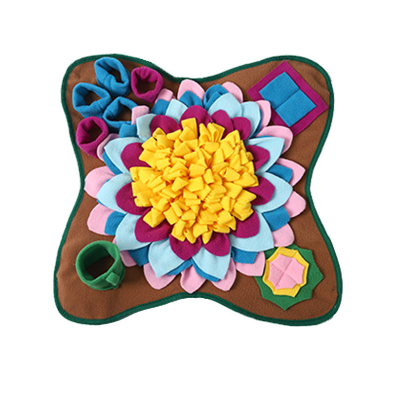Pet Smell Mat Puzzle Chien Entraînement Cacher les aliments Couverture