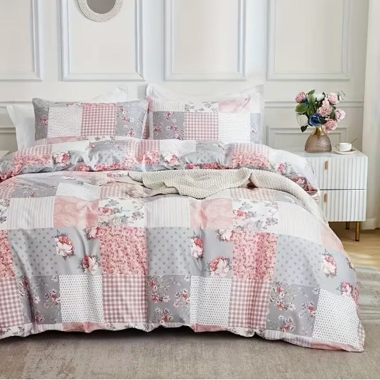 Set de patchwork floral 3 pièces