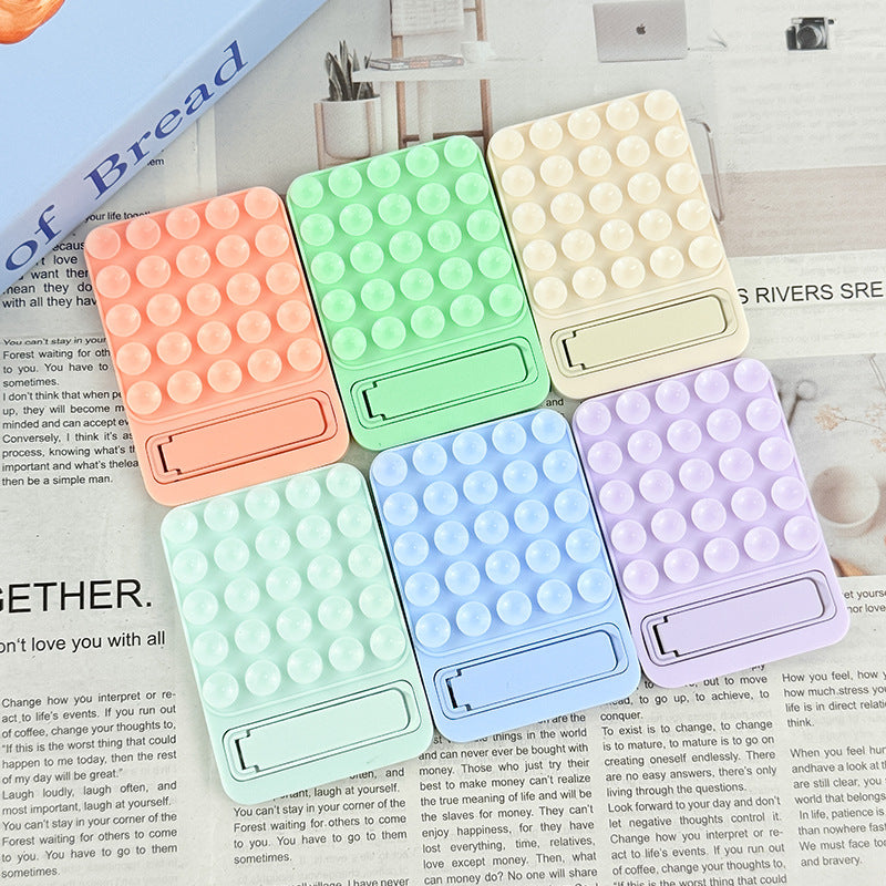Prise d'aspiration porte-téléphone Multi-Functional Glass Computer Autocollant Non-Slip Silicone D
