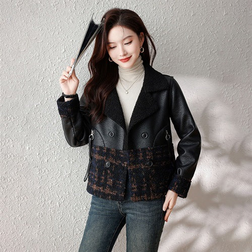 Manteau de fourrure d'hiver perdre plus de taille veste pour les femmes