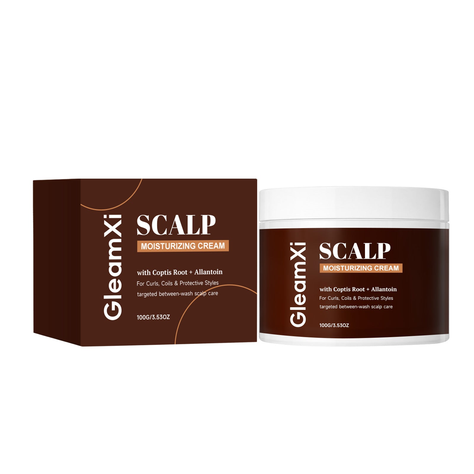 Crème hydratante de scalp