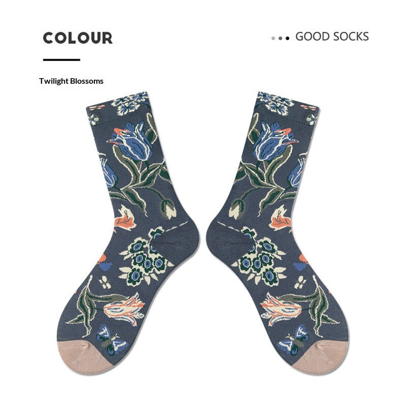 Chaussettes d'automne européennes et américaines