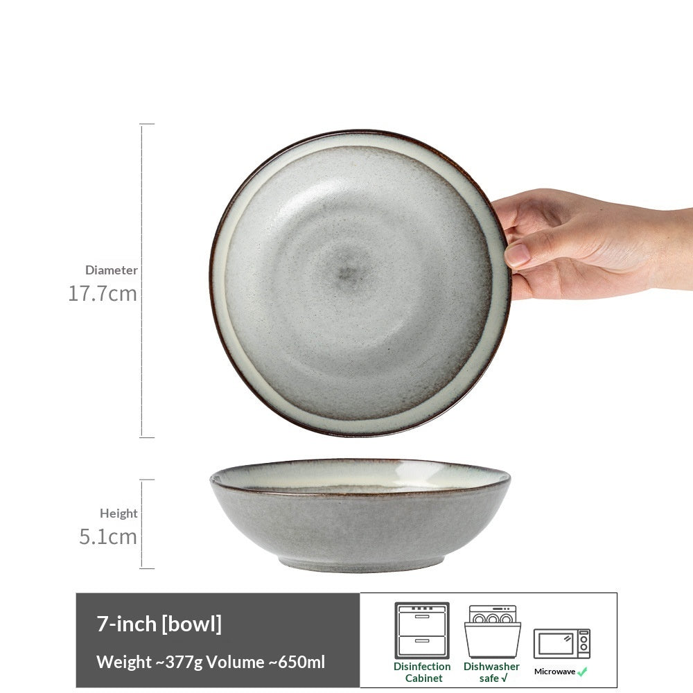 Ensemble de vaisselle en céramique pour usage domestique