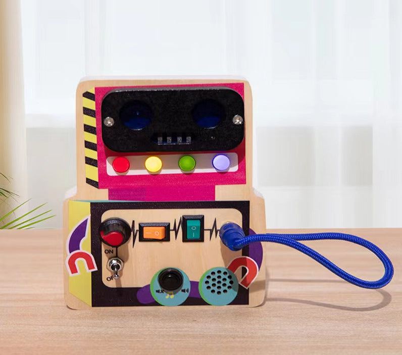 Éducation de la petite enfance Simulation volant de voiture avec interrupteur électronique Et S