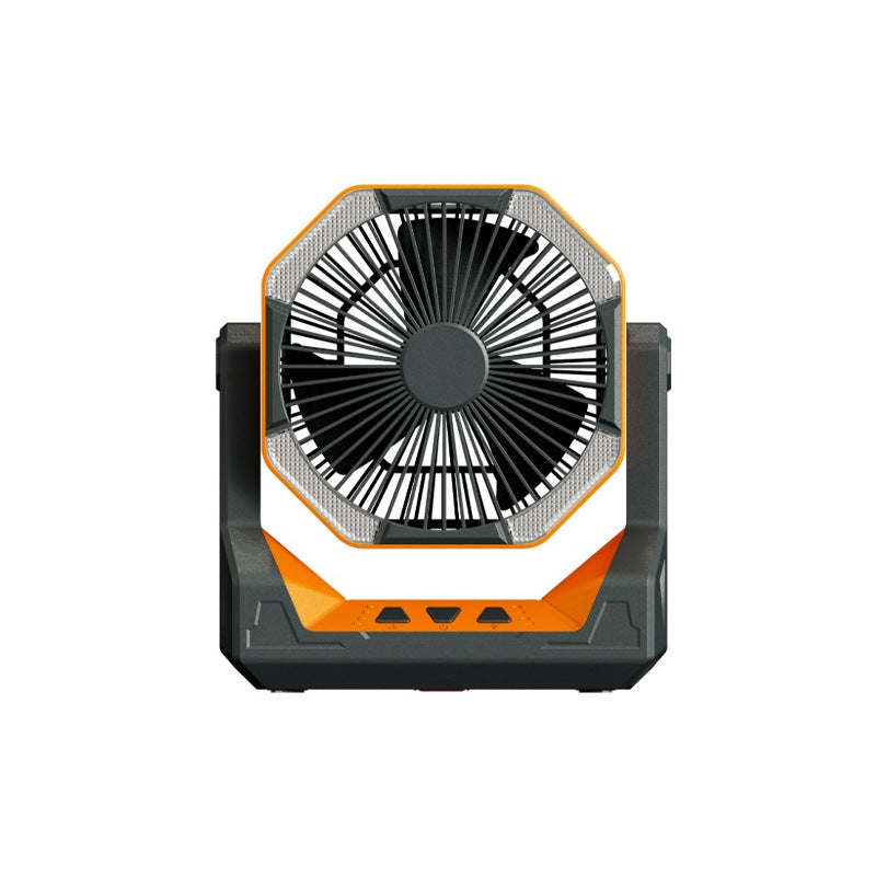 Eventail de camping portable avec lumière LED