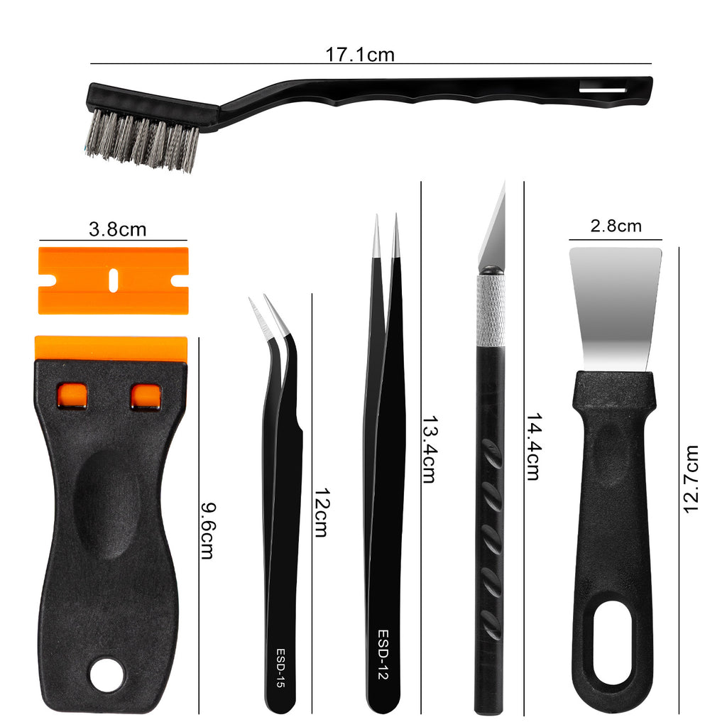 Kit de nettoyage et de polissage de colle