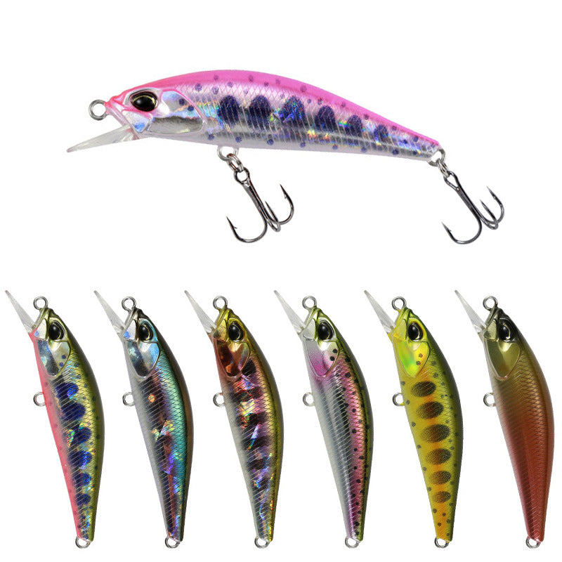 Lure Bait Micro-objet Fausse Bait Sinking Water Minnow Pêche en mer douce