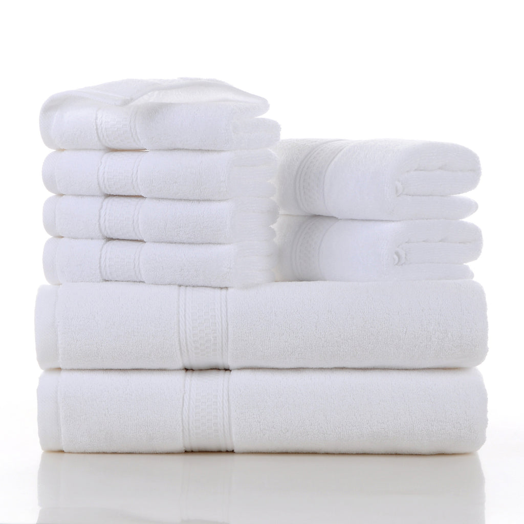 Serviettes de ménage Ensemble de huit pièces doux et absorbant