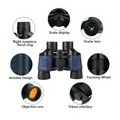1PC 60x60 Binoculars with Night Vision