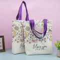 Creative Imprimé Tout Coton Combustible Canvas Sac