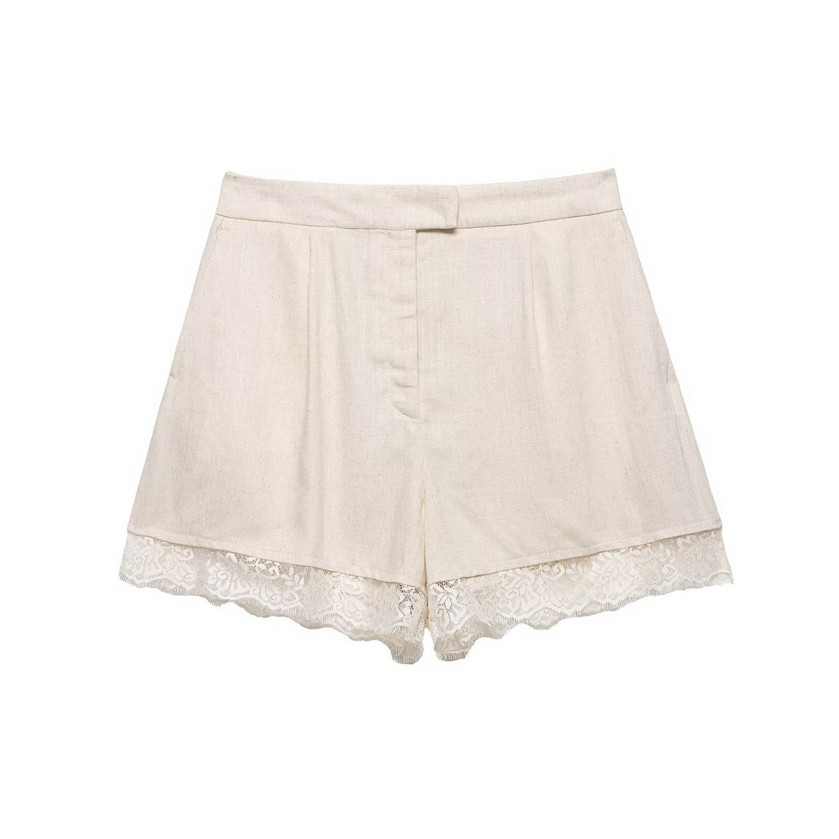 Women's Pleated Casual Shorts Set