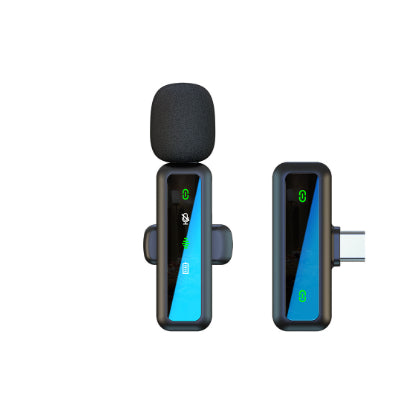 Microphone sans fil Clip Colar H65 Microphone cellulaire à trois en un