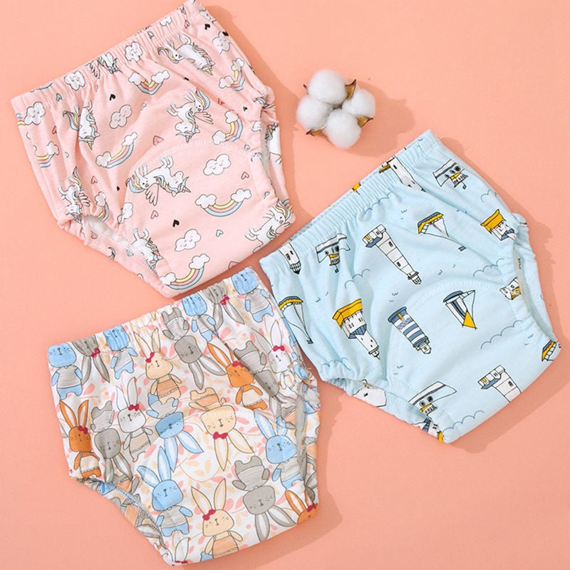 Pantalons d'entraînement de couches de bébé écologiques pour enfants réutilisables