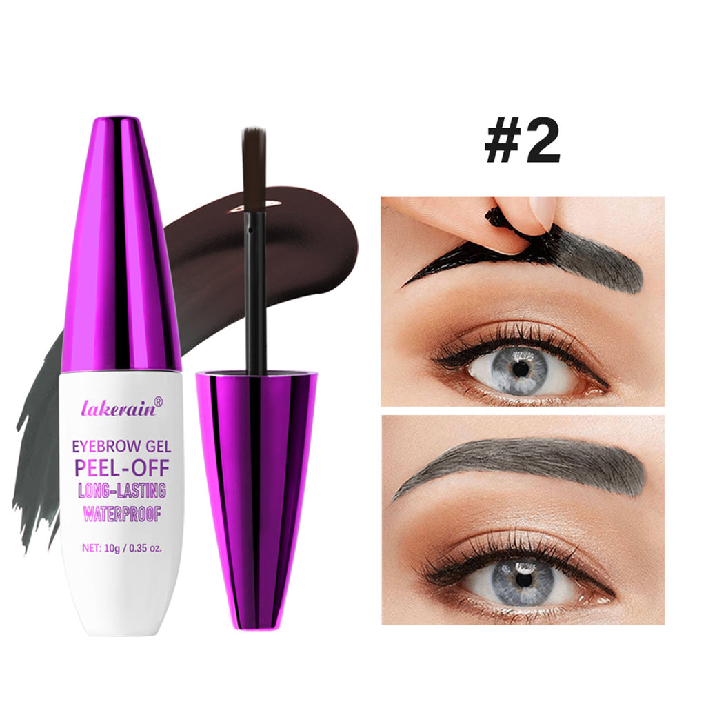 Imperméable et résistant à la sueur Facile à colorier et à tirer la crème des sourcils