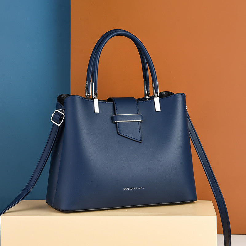 Style d'affaires Minimaliste femme sac à main Glossy Finition sophistiqué et idéal pour commuti