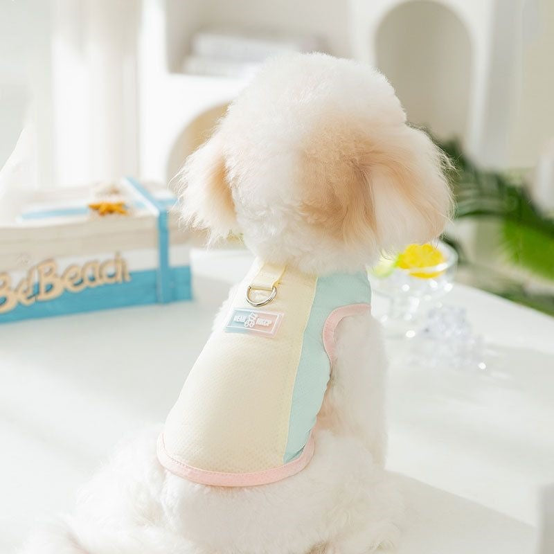Macaron style Papillon modèle Mesh Sun protection soie glacée Harness Vest