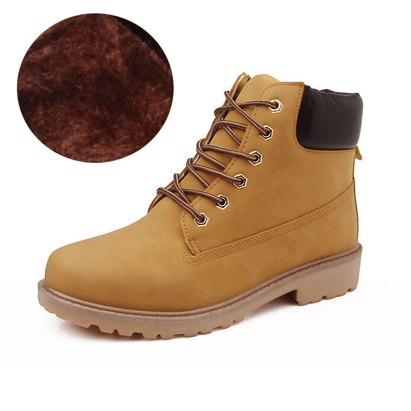 Hommes CottonQuilted Dr Martens Bottes de styleHaute Bottes de travail occasionnel